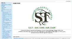 Desktop Screenshot of consorziosantateresa.com